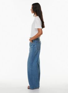 the 90s relaxed mid-rise wide jean sold by Aritzia