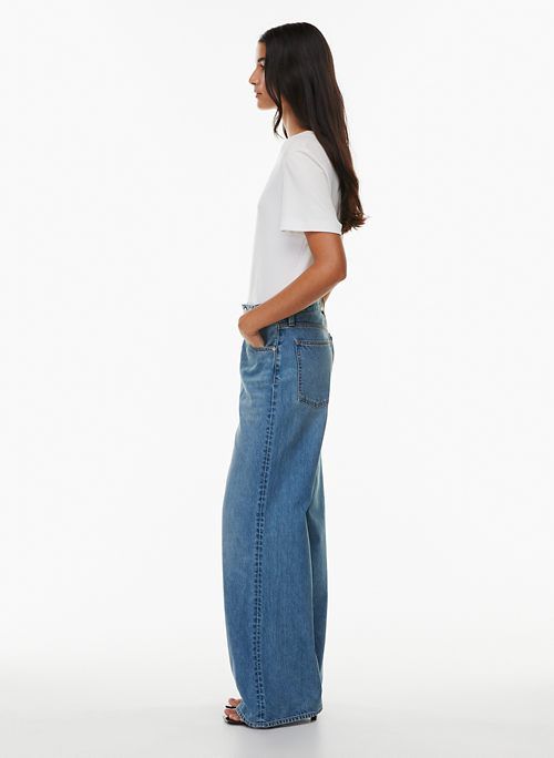 the 90s relaxed mid-rise wide jean sold by Aritzia product image thumbnail 3