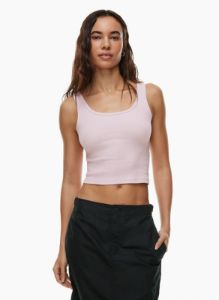 homestretch™ scoopneck waist tank sold by Aritzia