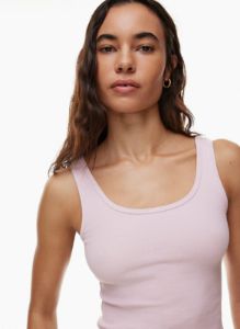 homestretch™ scoopneck waist tank sold by Aritzia