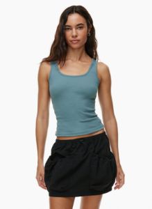 homestretch™ scoopneck hip tank sold by Aritzia