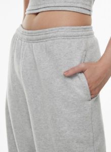 cozy fleece boyfriend balloon sweatpant sold by Aritzia