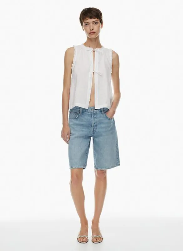 carnaby linen blouse sold by Aritzia