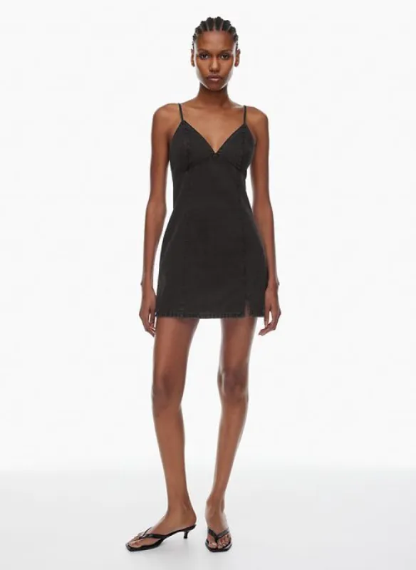 the 90s slip denim dress sold by Aritzia