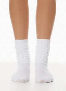 best-ever slouchy crew sock sold by Aritzia