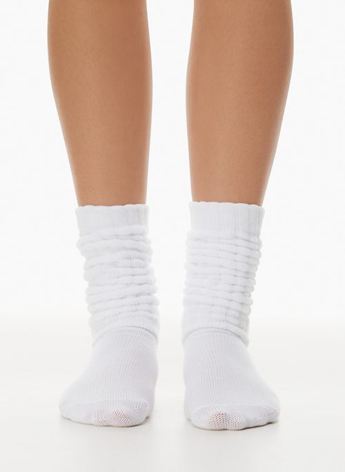best-ever slouchy crew sock sold by Aritzia