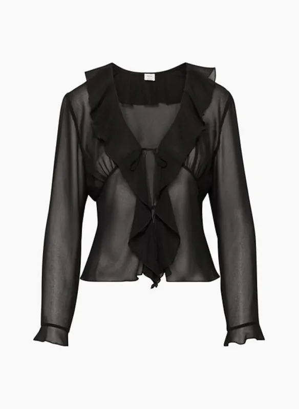 frenchy blouse sold by Aritzia