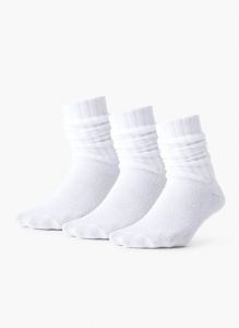 best-ever slouchy ankle sock 3-pack sold by Aritzia