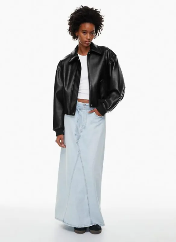 iconic long skirt sold by Aritzia