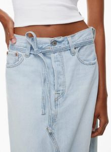 iconic long skirt sold by Aritzia