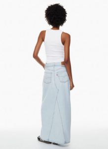 iconic long skirt sold by Aritzia