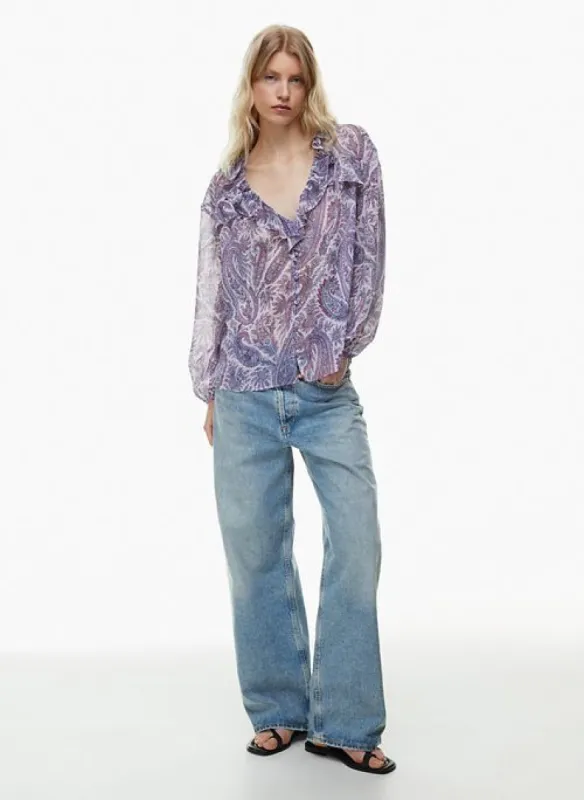 corsica blouse sold by Aritzia