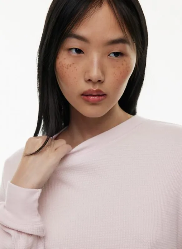 waffle mays longsleeve sold by Aritzia