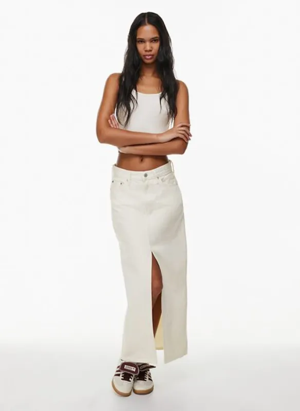 column skirt sold by Aritzia