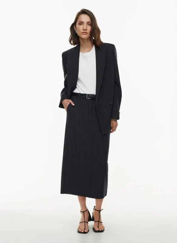 chisel maxi skirt sold by Aritzia