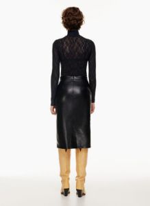 Wilfred Women's Only Hip Turtleneck Top in Black size 2XS sold by Aritzia
