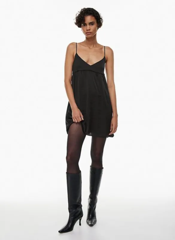 lover satin mini dress sold by Aritzia