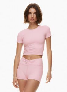 butter dip-waist hi-rise 3 short sold by Aritzia