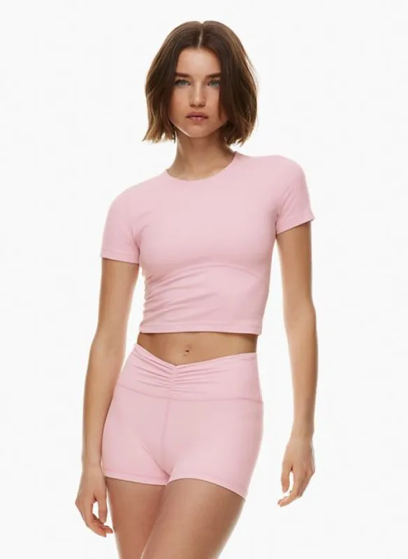 butter dip-waist hi-rise 3 short sold by Aritzia