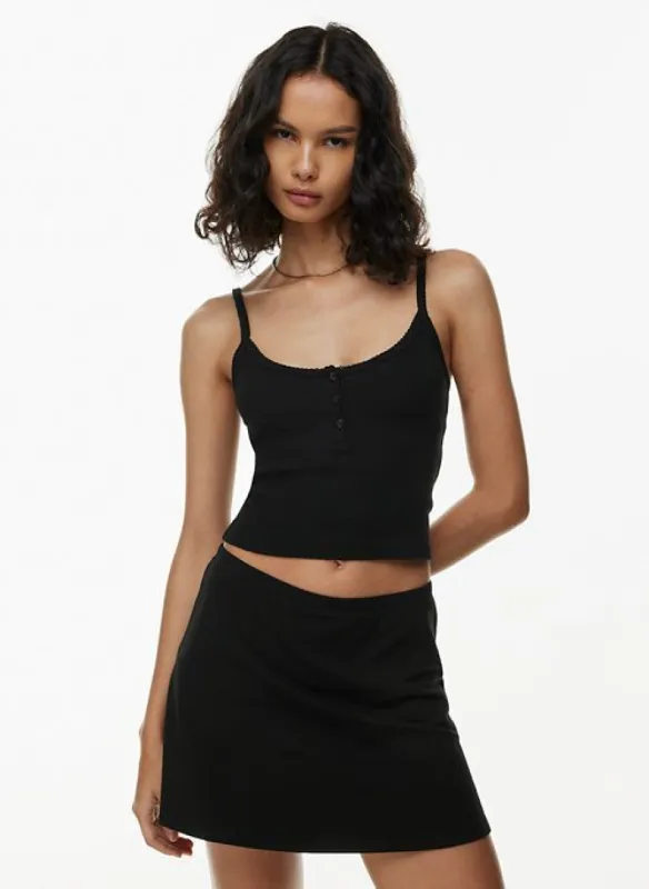 homestretch™ henley tank sold by Aritzia
