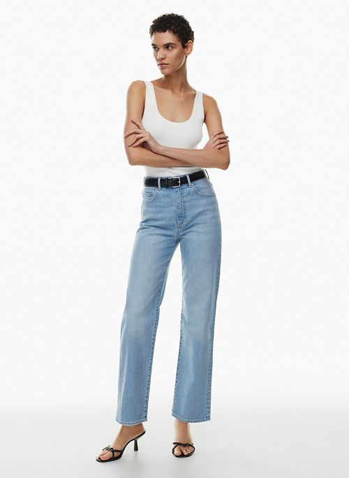 the 90s naomi super hi-rise full-length jean sold by Aritzia