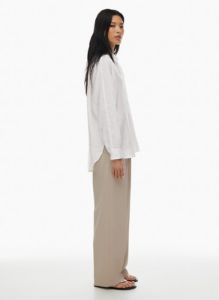 boyfriend linen shirt sold by Aritzia