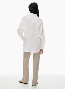 boyfriend linen shirt sold by Aritzia