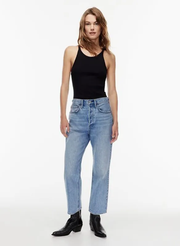 the 90s joni hi-rise loose jean sold by Aritzia