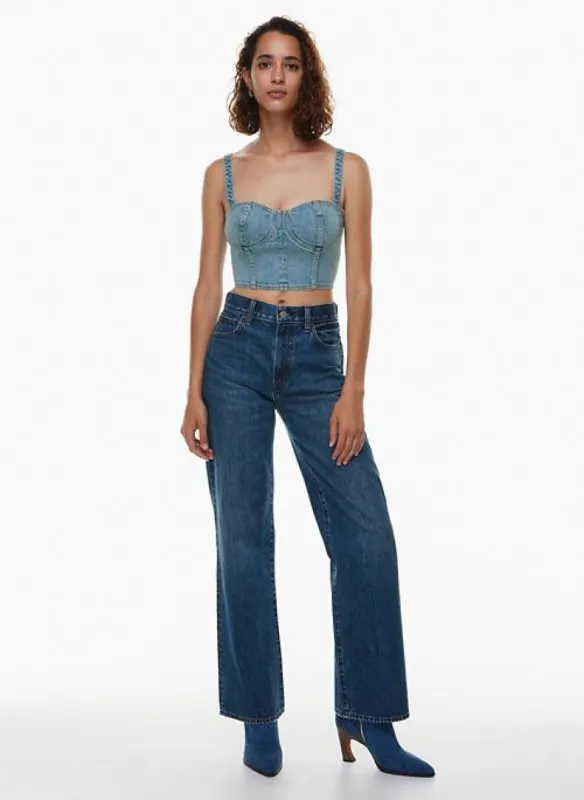 the farrah hi-rise wide jean sold by Aritzia