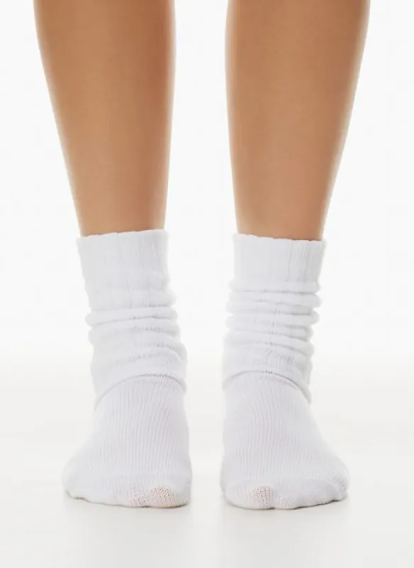 best-ever slouchy ankle sock sold by Aritzia