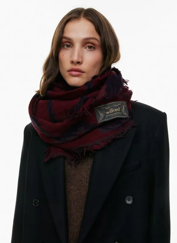 merino wool triangle scarf sold by Aritzia