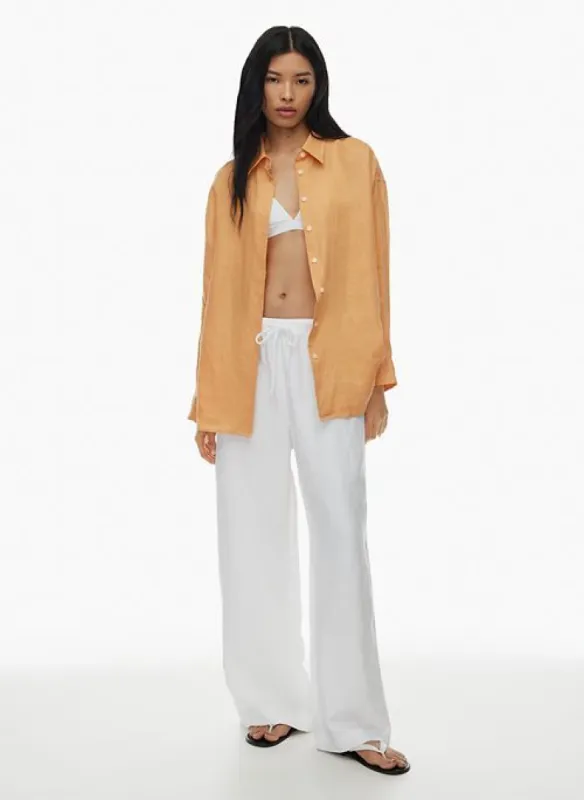 cambridge linen shirt sold by Aritzia