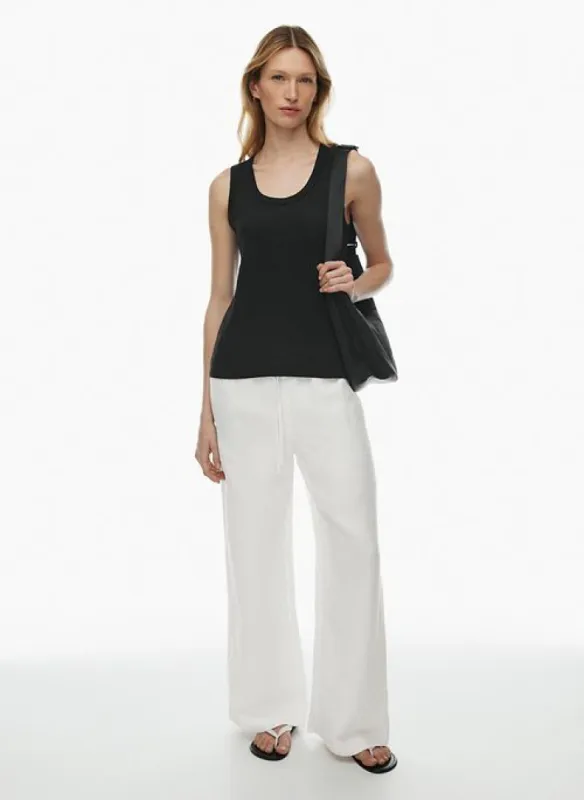 kensal linen tank sold by Aritzia