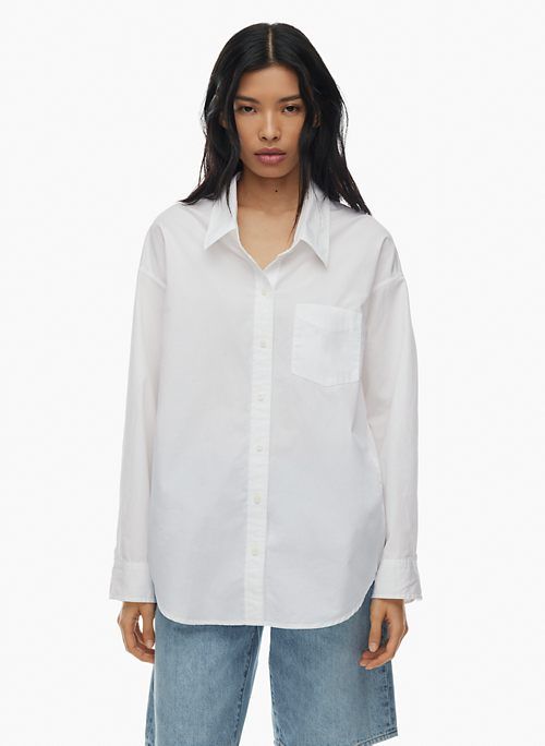 relaxed poplin shirt sold by Aritzia product image thumbnail 4