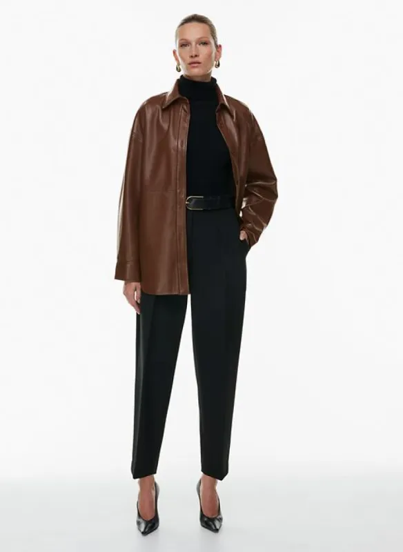 pelli shirt jacket sold by Aritzia