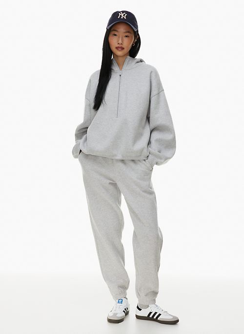 cozy fleece boyfriend sweatpant sold by Aritzia