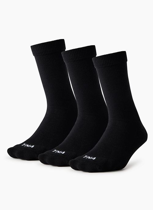 best-ever crew sock 3-pack sold by Aritzia