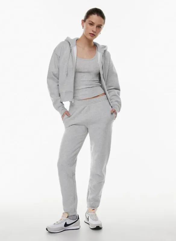 new cozy fleece perfect sweatpant sold by Aritzia