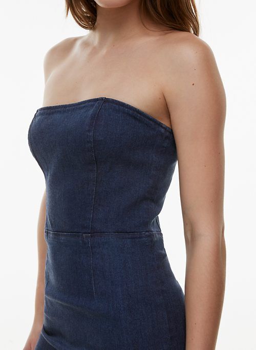 the ‘90s tube maxi denim dress sold by Aritzia product image thumbnail 4