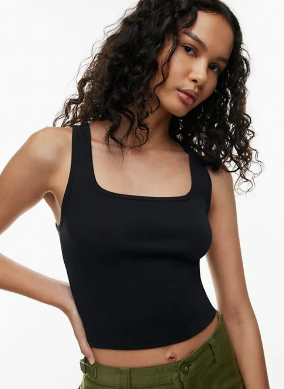homestretch™ squareneck waist tank sold by Aritzia