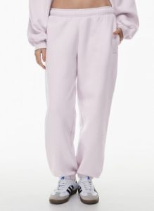 cozy fleece mega lo-rise sweatpant sold by Aritzia