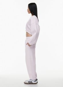 cozy fleece mega lo-rise sweatpant sold by Aritzia