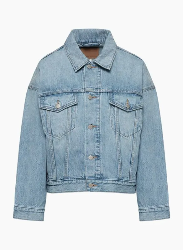 the ali vintage denim jacket sold by Aritzia