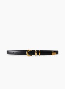 legendary solid brass leather belt sold by Aritzia