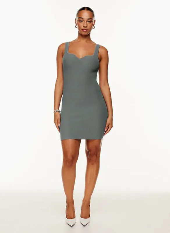sculpt knit notch dress sold by Aritzia