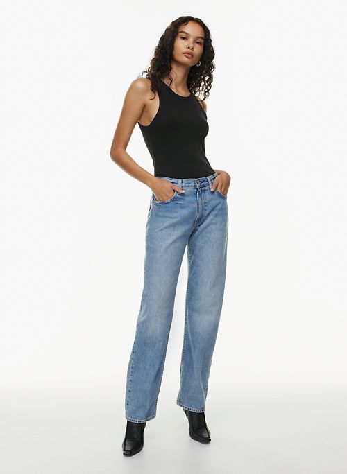 the 80s comfy lo-rise loose jean sold by Aritzia