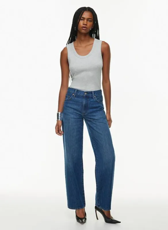 the 90s winona lo-rise wide jean sold by Aritzia
