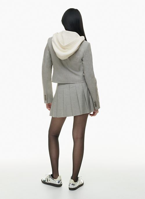 olive micro pleated skirt sold by Aritzia product image thumbnail 5