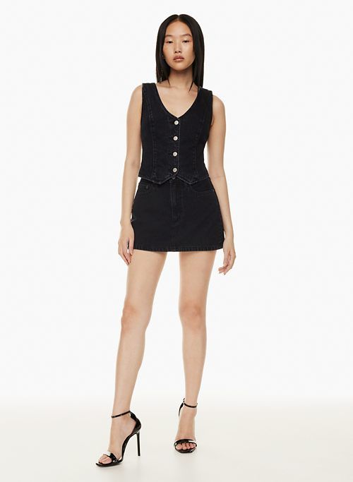 the 90s ricci jean skirt sold by Aritzia product image thumbnail 5