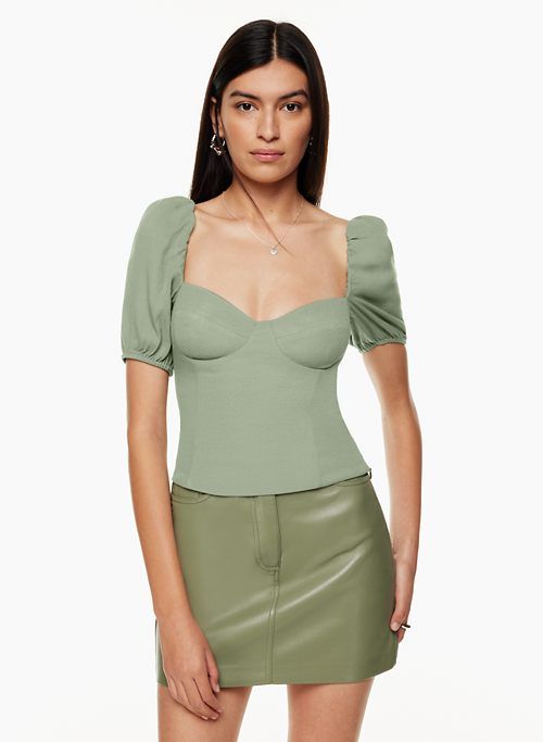 novella shortsleeve blouse sold by Aritzia product image thumbnail 3